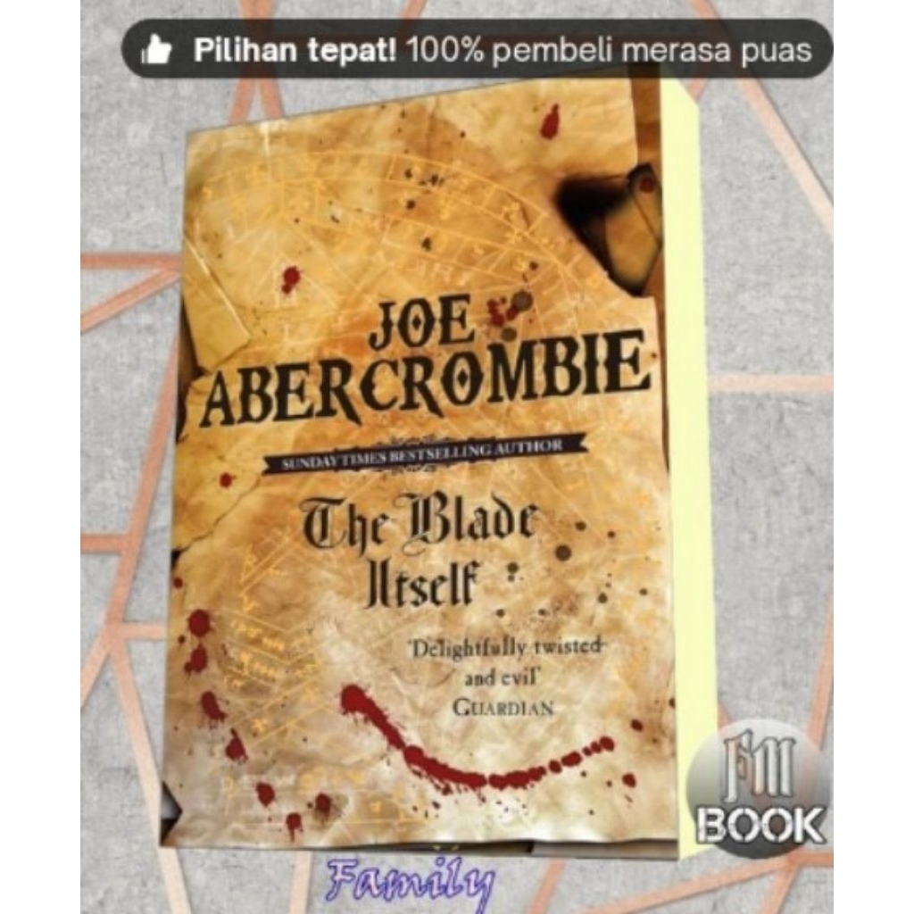 Buku First Law 1 The Blade Itself Joe Abercrombie