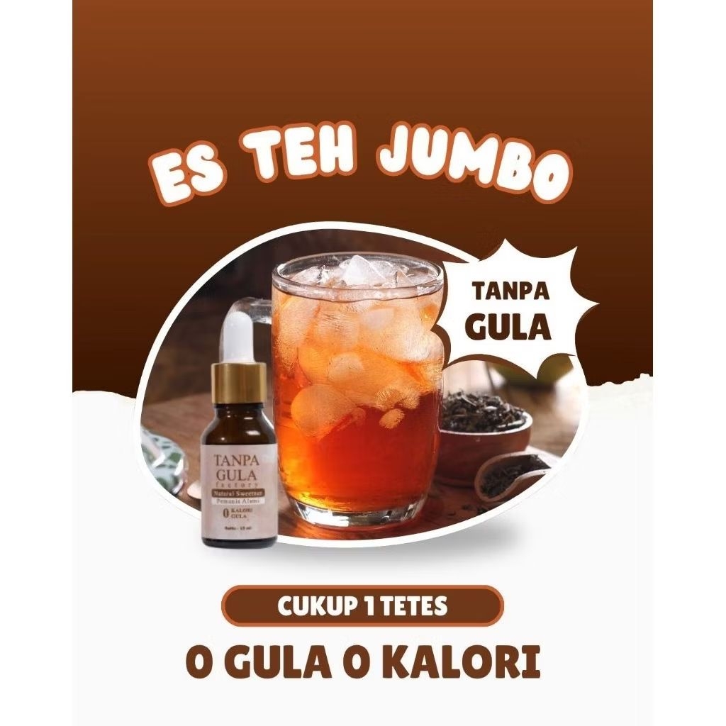 

Gula Alami Stevia TANPA GULA 0 Kalori