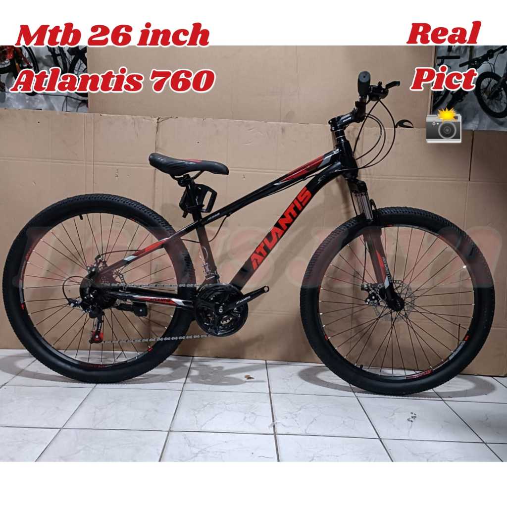 SEPEDA GUNUNG MTB 26 INCH ATLANTIS 760 BY ATLANTIS TERBARU