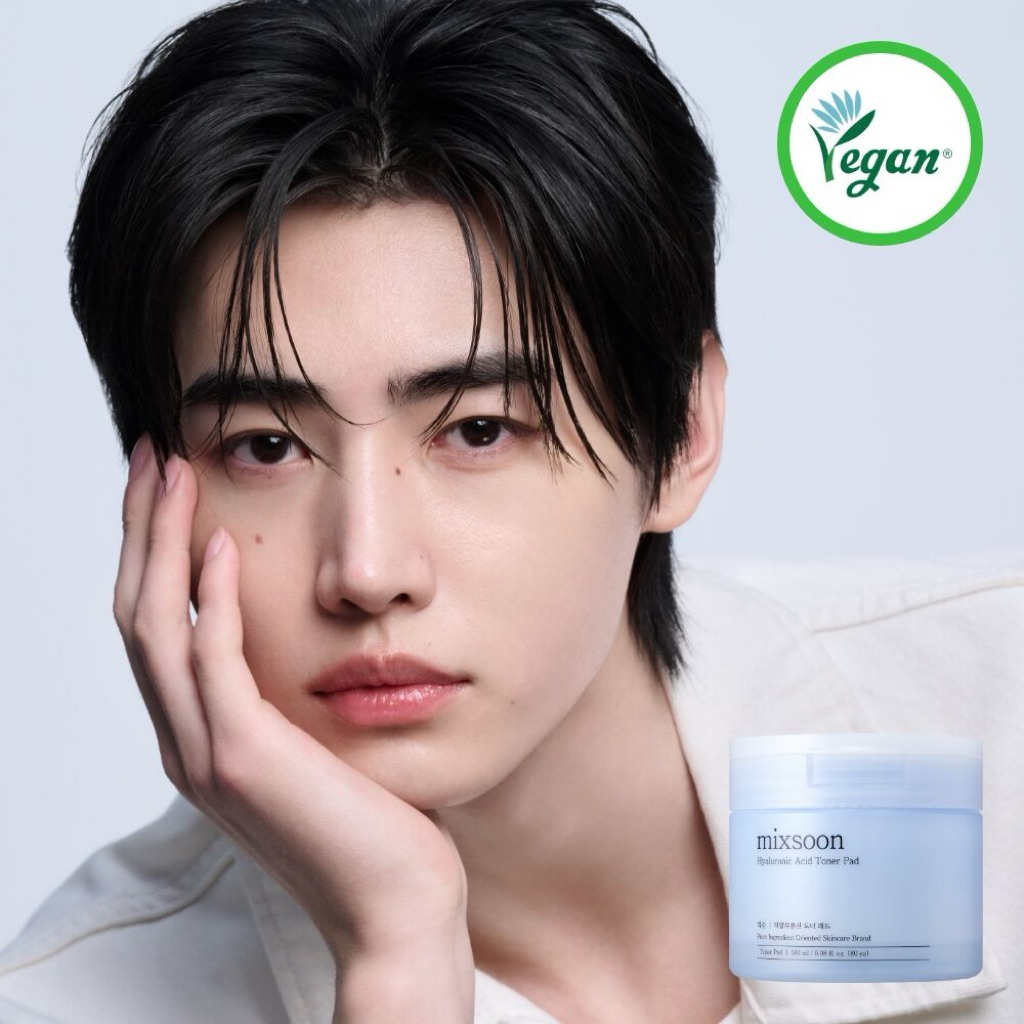 Mixsoon Hyaluronic Acid Toner Pad 80 pcs