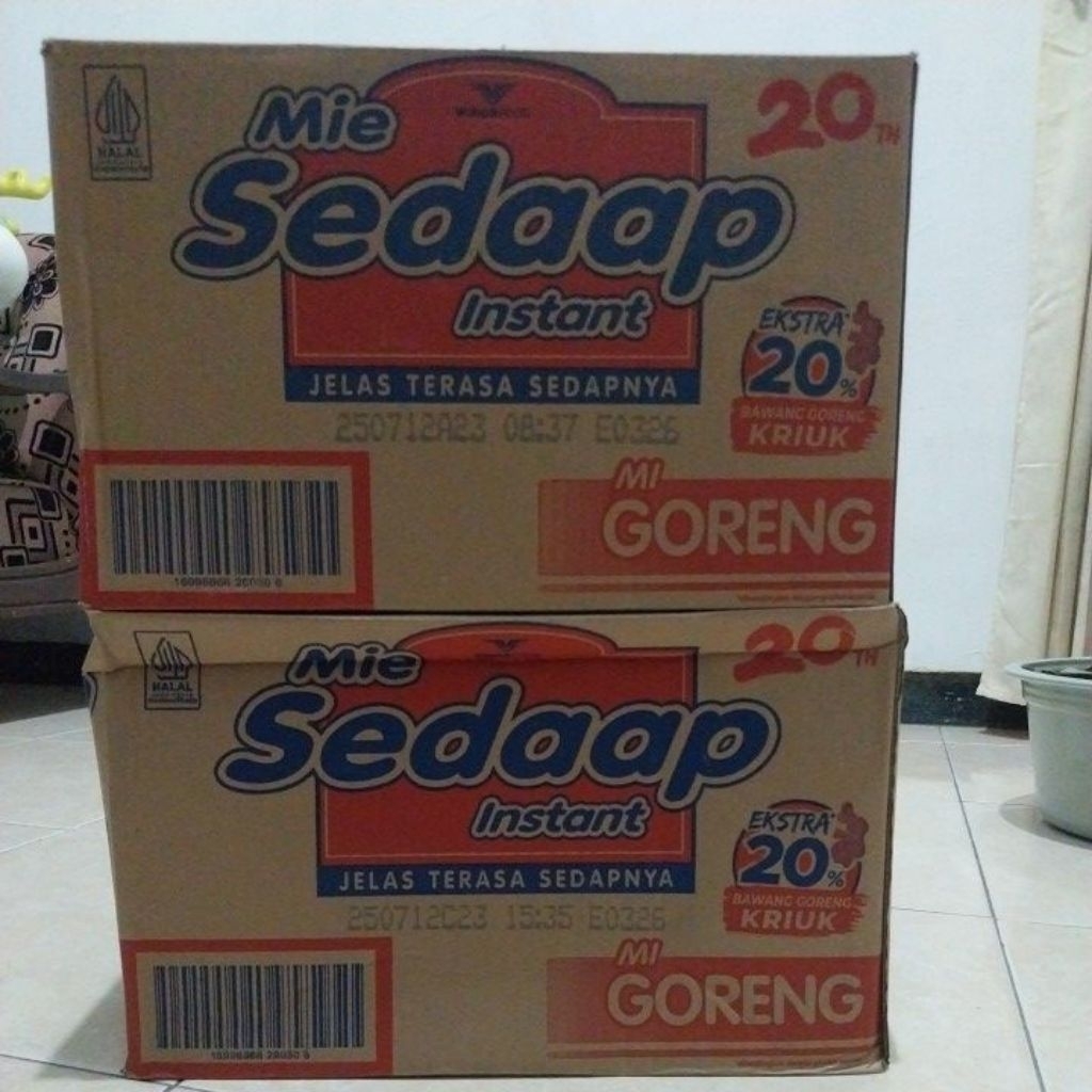

Sedaap Goreng 1 Dos | Isi 40 pcs