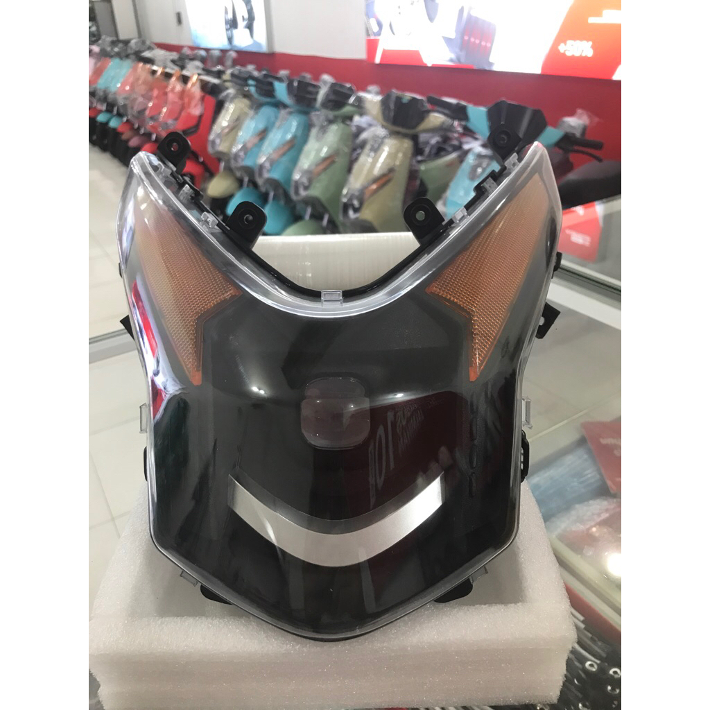 lampu depan dan sepeda listrik u winfly tipe d60,d65,d70,d75 /head lamp u winfly