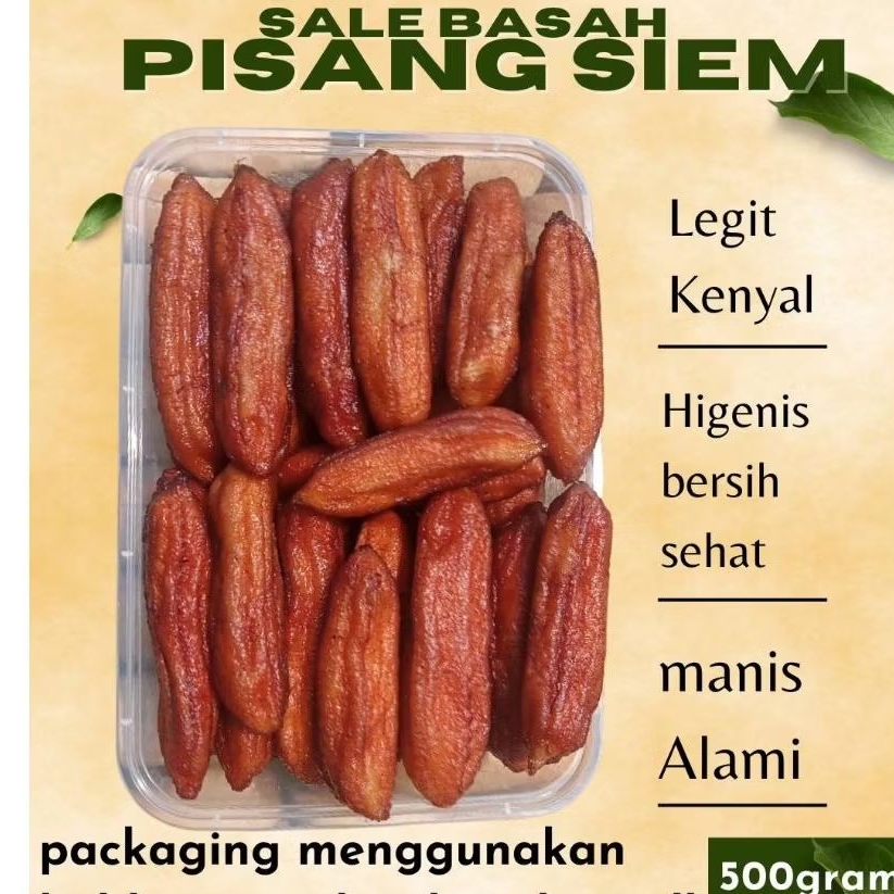 

Sale Basah Pisang Siem 250 Gram – Lembut, Manis Alami, Kualitas Premium