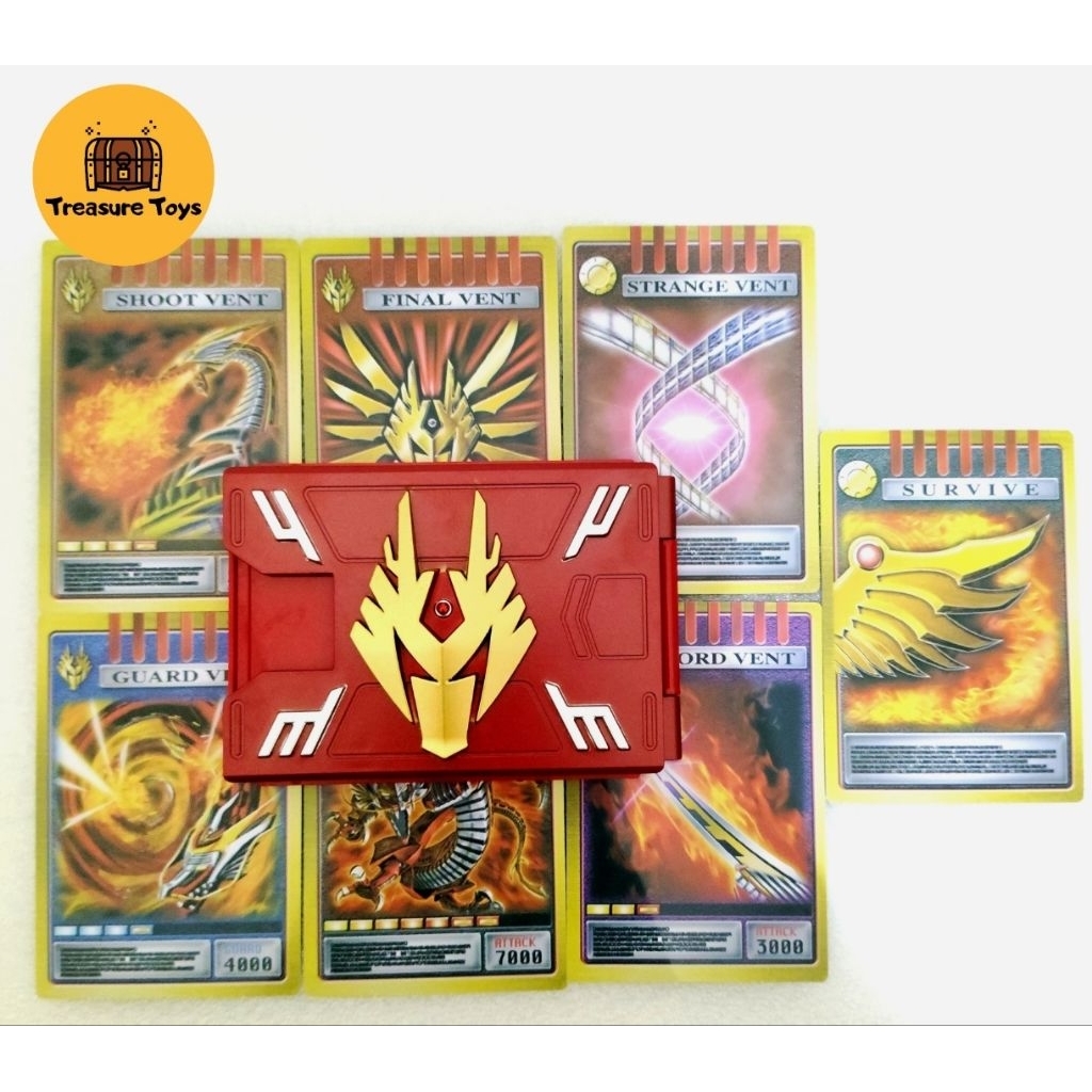 csm deck ryuki survive kamen rider ryuki recast