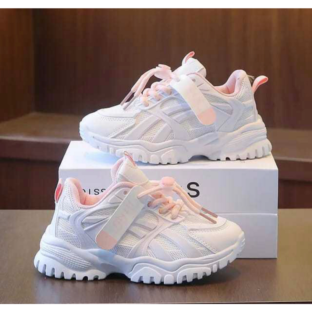 outlet kids - Sepatu Sneakers Anak JINTU Kecil Press Peempuan dan laki laki / Sepatu Anak