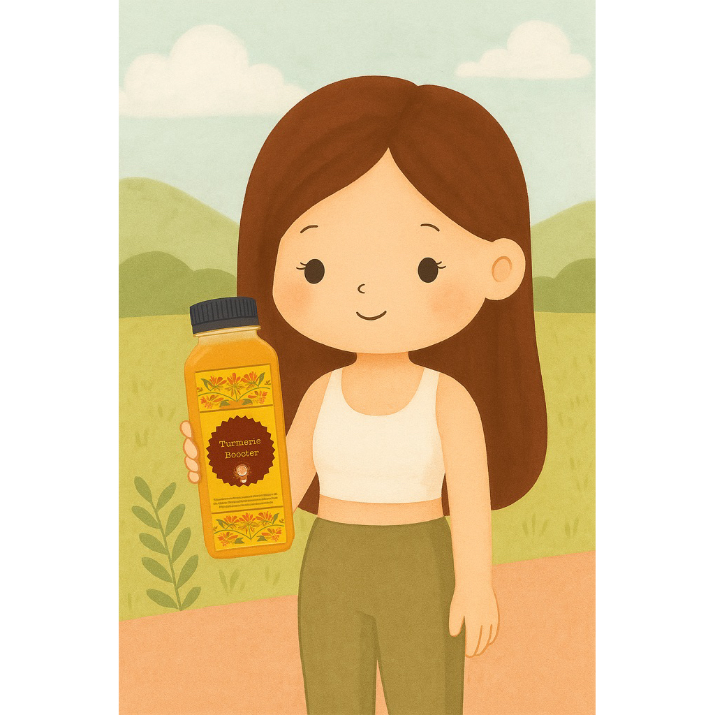 

turmeric booster tumeric drink minuman kunyit jamu kunyit