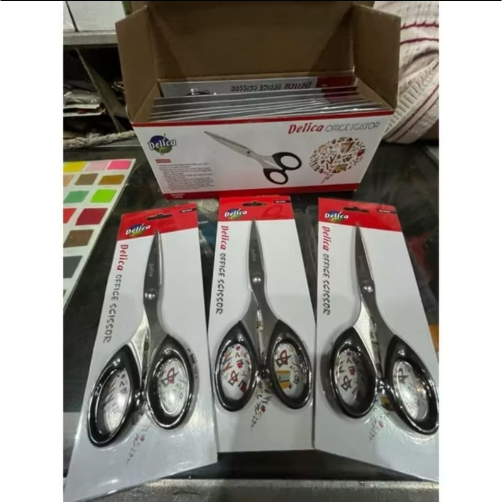 

GUNTING DELICA D07 - GUNTING KAIN TAJAM 6.3 INCH