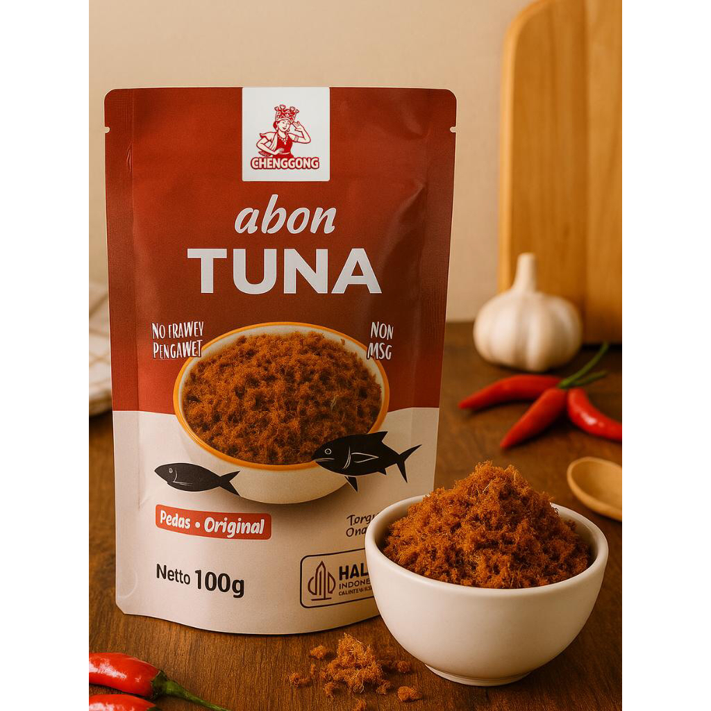 

CHENGGONG - Abon Ikan Tuna Khas Banyuwangi | Halal | Non Pengawet