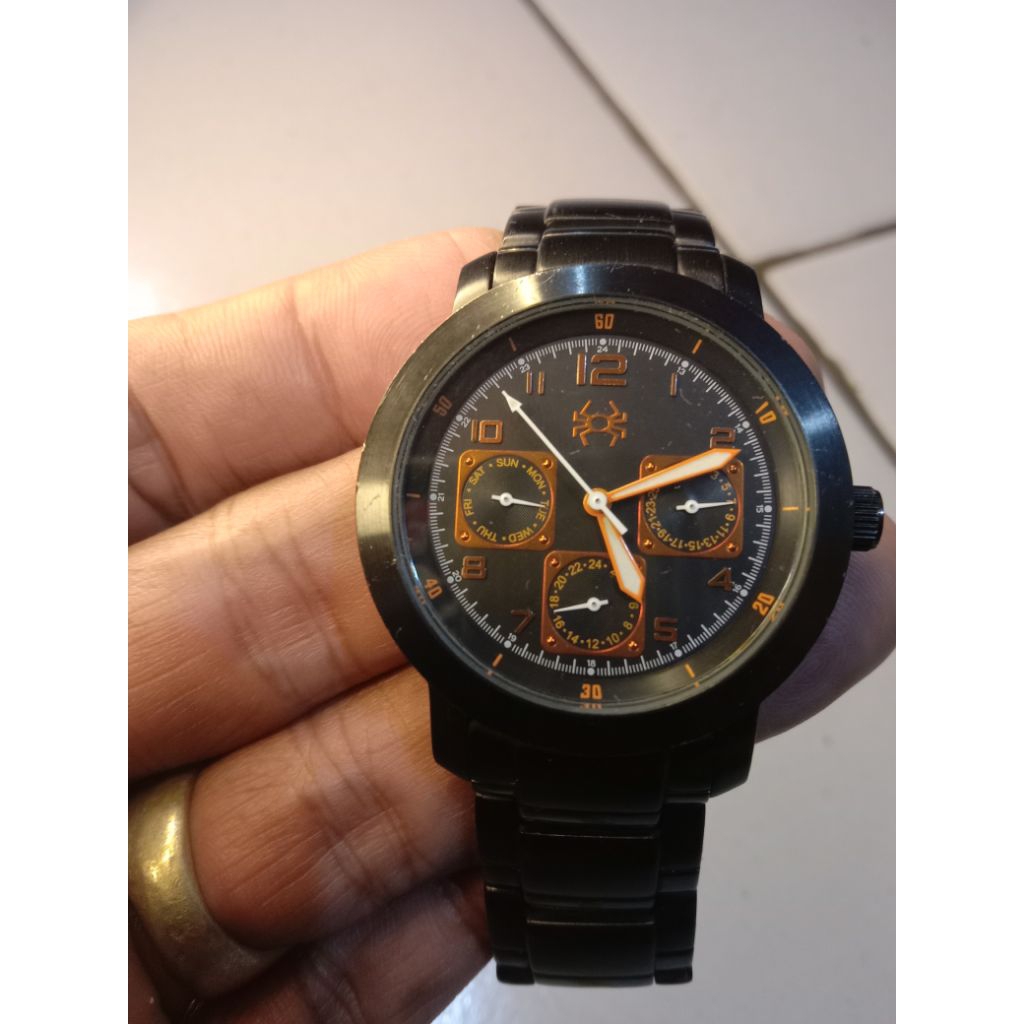 jam tangan spyderbilt ori preloved