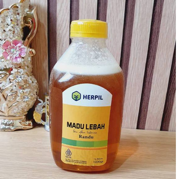 

NEW HERPIL Madu Lebah 1Kg | Madu Murni Fresh Nektar Multiflora 100% | Sumber Energi & Kesehatan