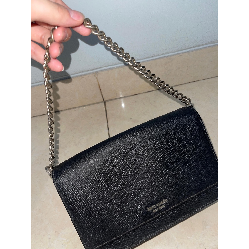 Preloved Kate Spade Spenser Flap Chain Wallet