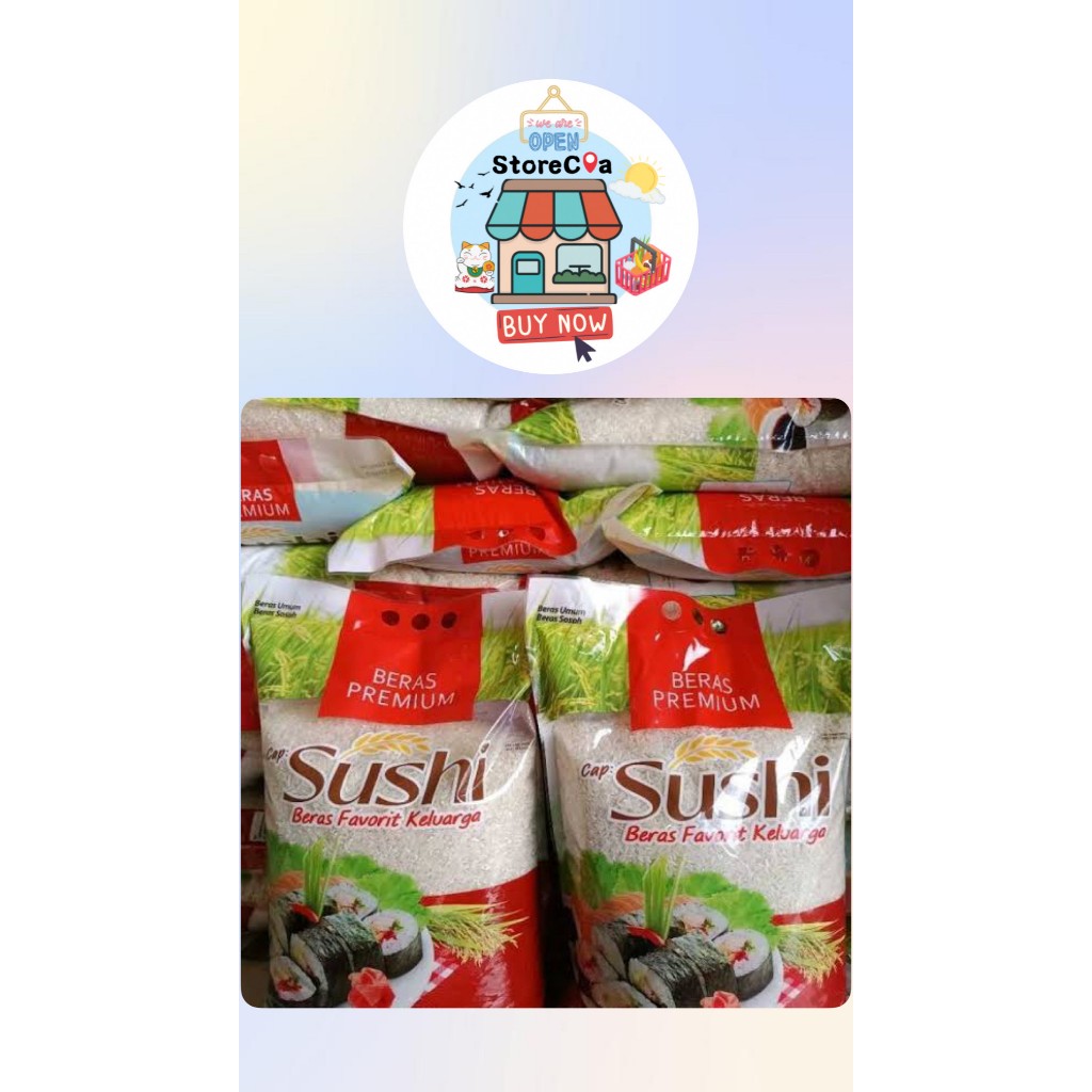 

(INSTAN) BERAS SUSHI MERAH 5KG