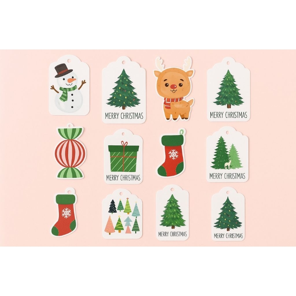 

Hangtag Hampers Natal WhiteGreen