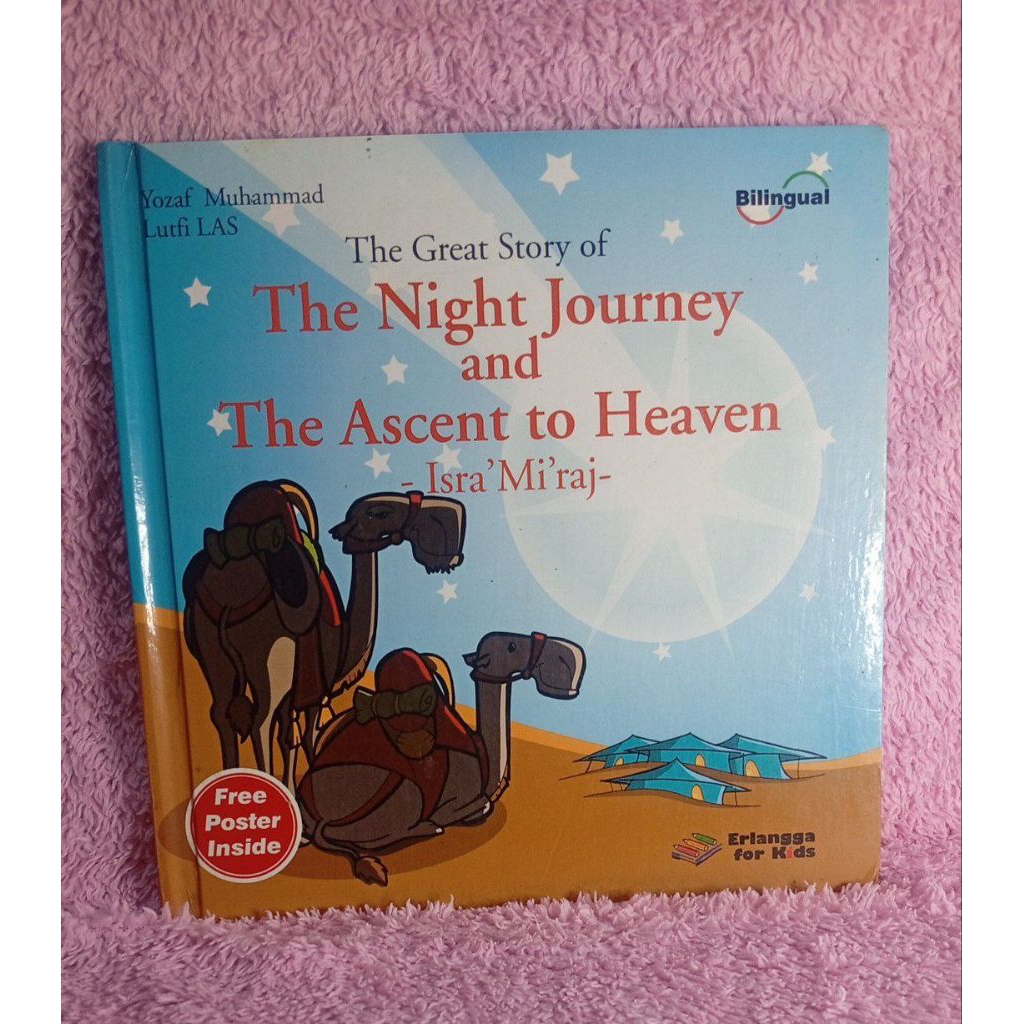 (PRELOVED BUKU ANAK) story isra' mi'raj - hardcover