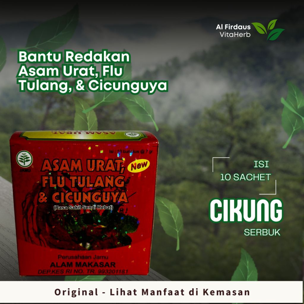 

Serbuk herbal Cikung Alam Makassar bantu redakan nyeri hebat pada sendi