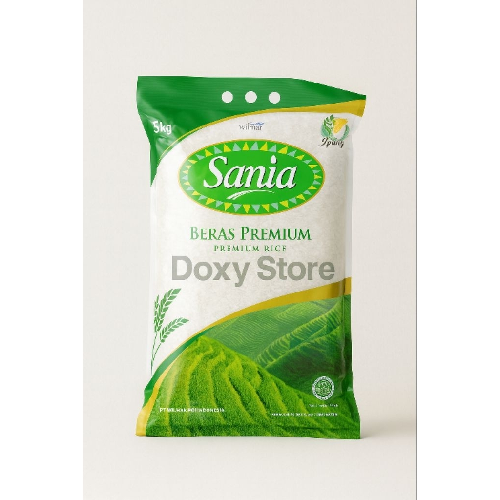 

Beras Premium Sania 5kg – Pulen, Wangi, Enak, Beras IR-64 Teknologi Jepang