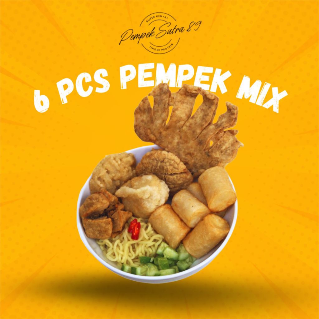 

Pempek Mix Ikan Sutra 6pcs
