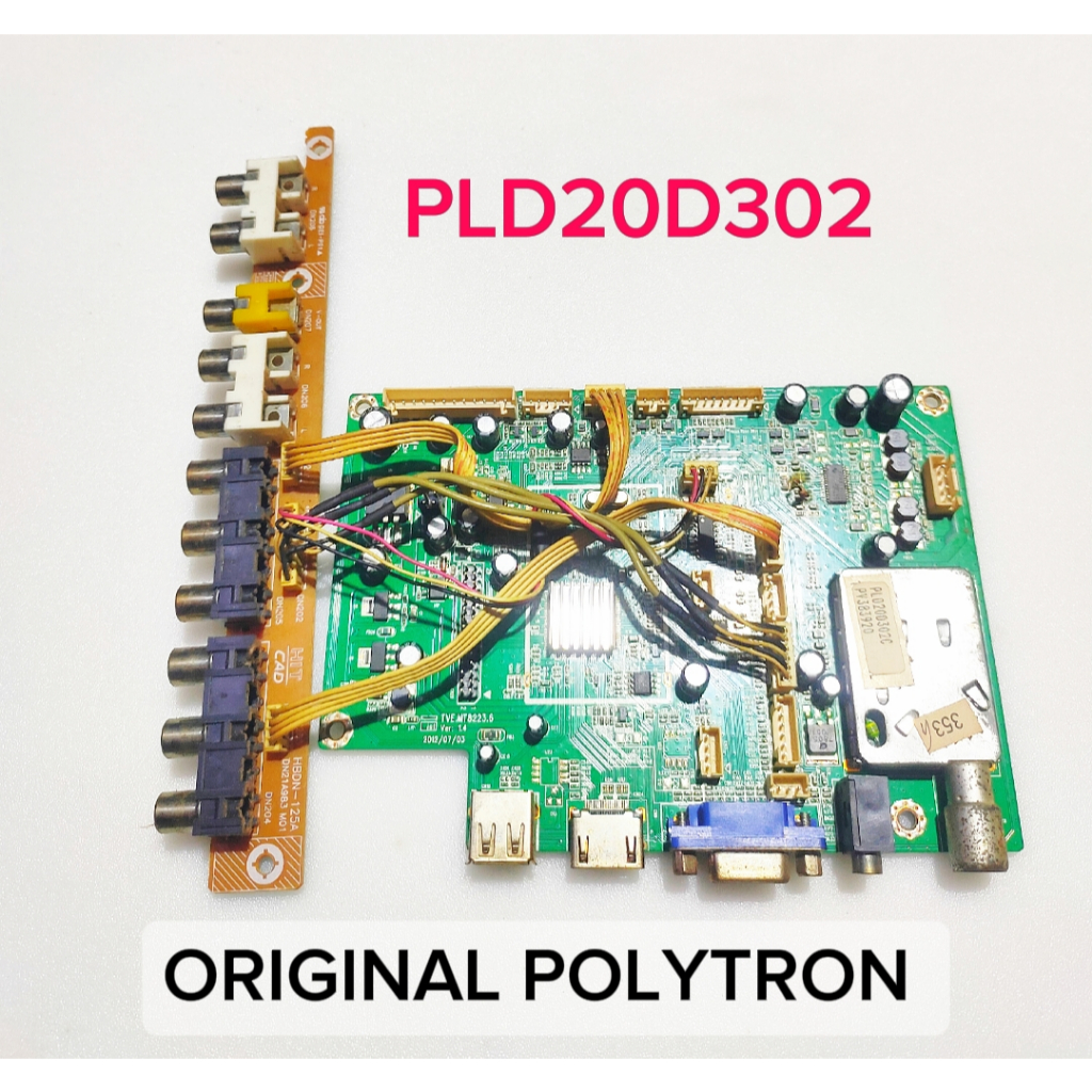 MB Mainboard Motherboard Mobo Modul mb Mesin tv Polytron PLD20D302 pld20d302