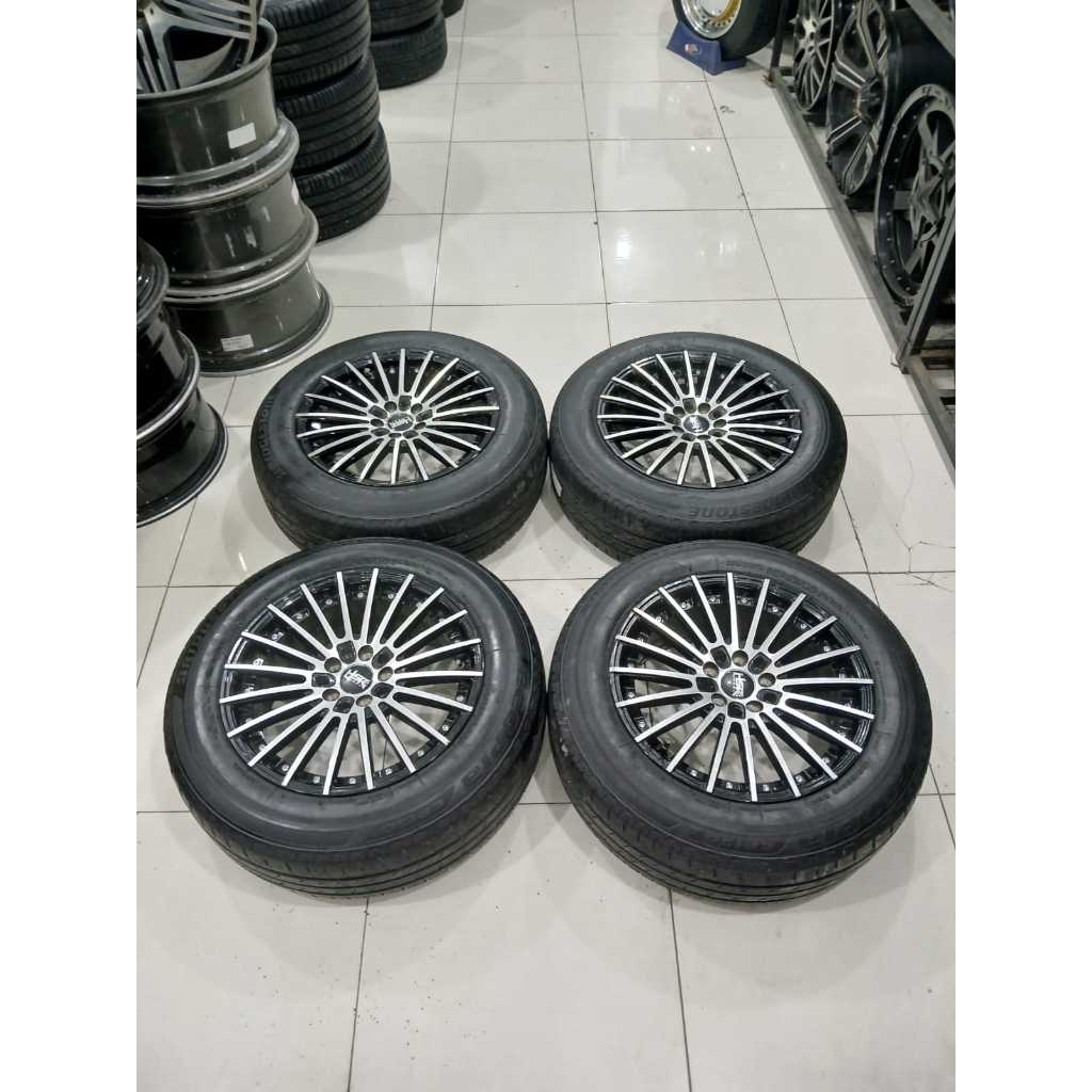 VELG MOBIL BEKAS HSR RING 16 PCD 5X114,3 UNTUK INOVA X PANDER RUSH TERIOS BRV GRANMAX LUXIO DLL