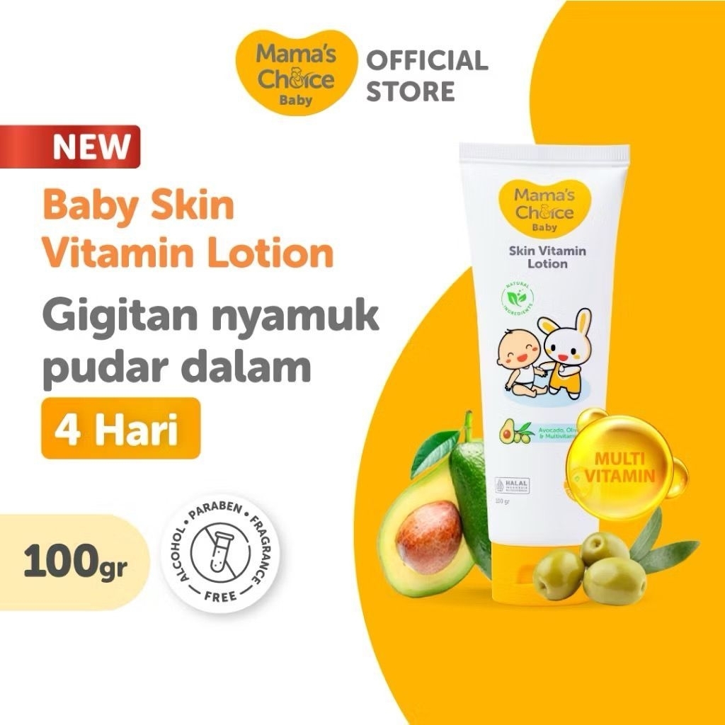 Body Lotion Baby & Anak - Baby Skin Vitamin Lotion Mama's Choice (Handbody Bayi dan Anak)