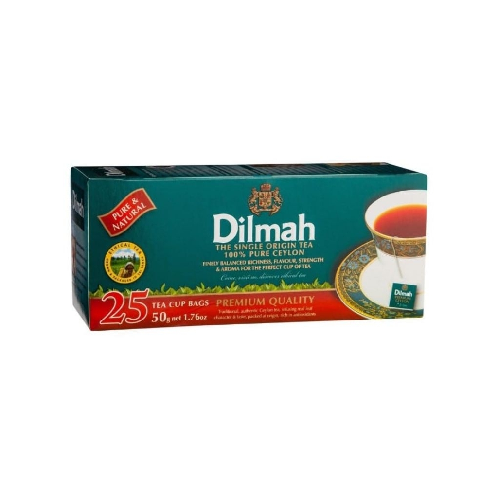 

*Ready stock* Dilmah tea (the origin tea 100% pure Ceylon) 25cup bagus/box