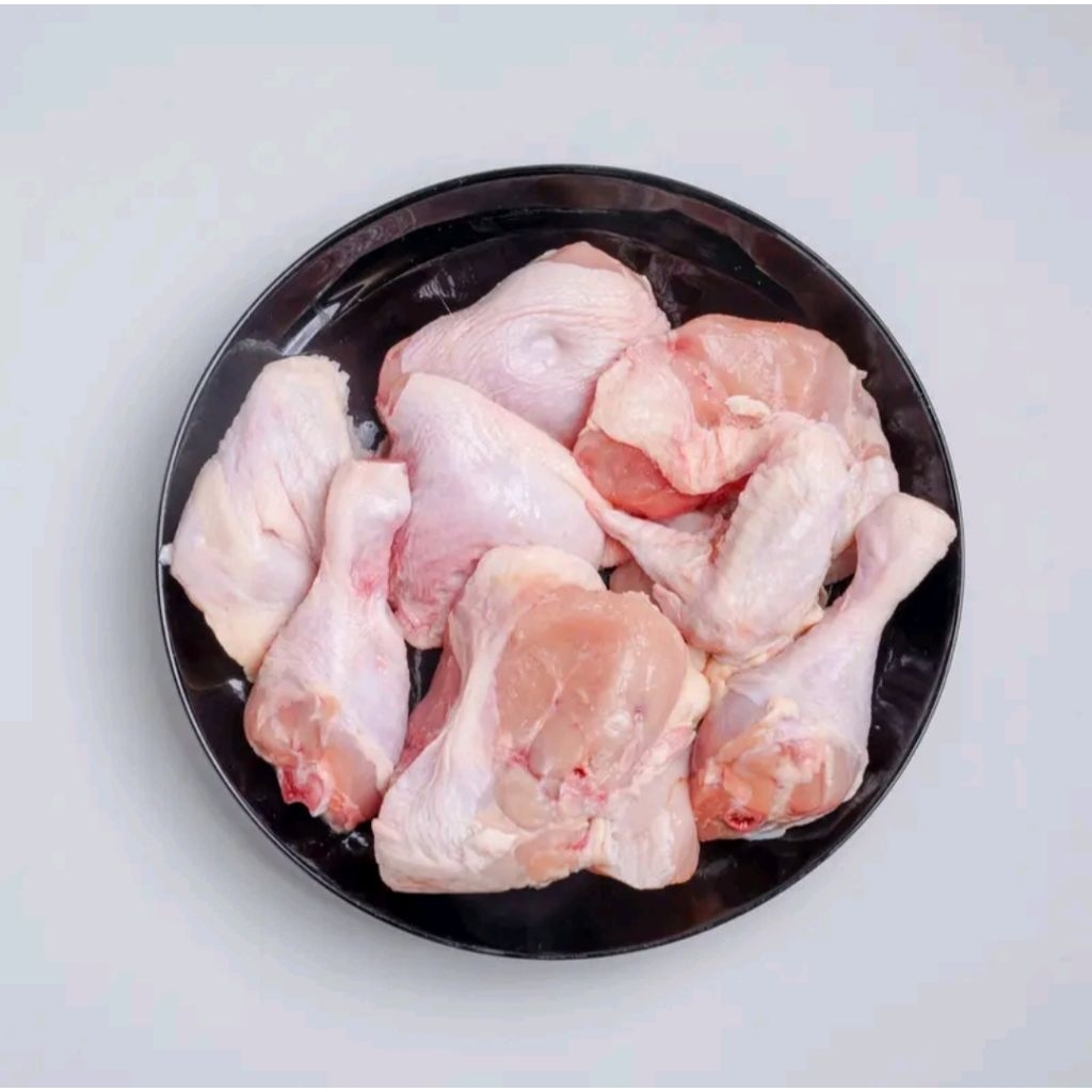 

Ayam potong satu ekor ukuran 1kg