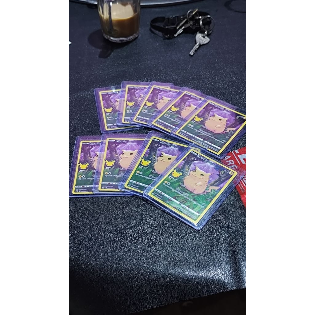 9 PCS Pikachu Jungle ENGLISH 25th Celebration