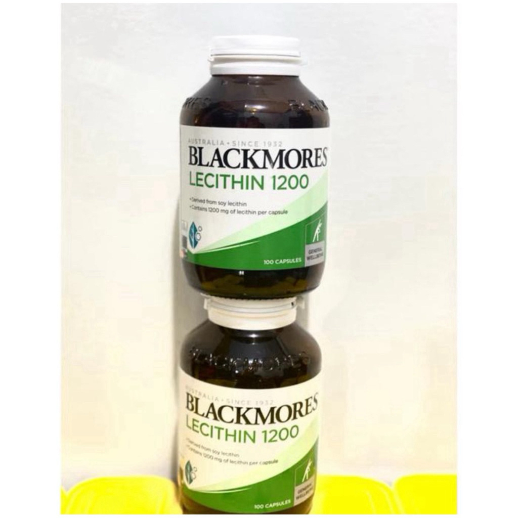 BLACKMORES LECITHIN 1200mg 100% ORIGINAL ISI 100KAPSUL