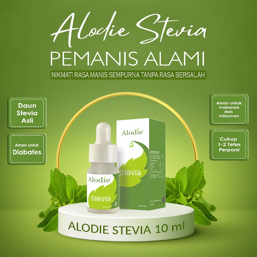 

Stevia Natural Sweetener Alodie - 10ml