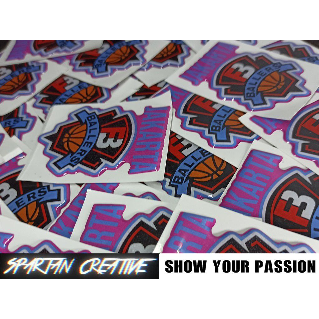 

CUSTOM STICKER TIMBUL RESIN