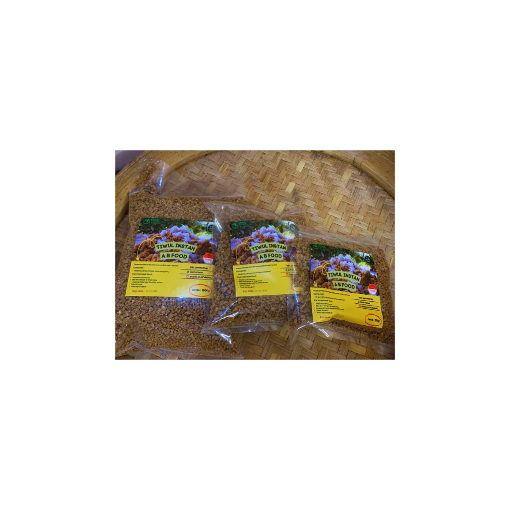 

Tiwul Instan Original Sego Ndeso Thiwul Kering Gaplek Makanan Sehat Alami Pengganti Nasi 250g 500g 1000g