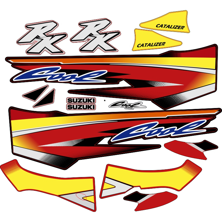 striping rk cool reflektif menayala