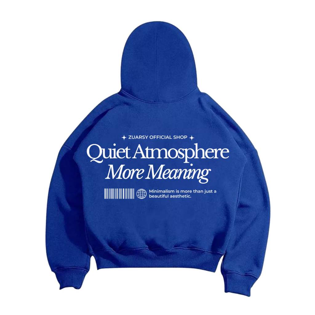 ZUARSY Hoodie Oversize Boxy Synchronous Blue HD2735