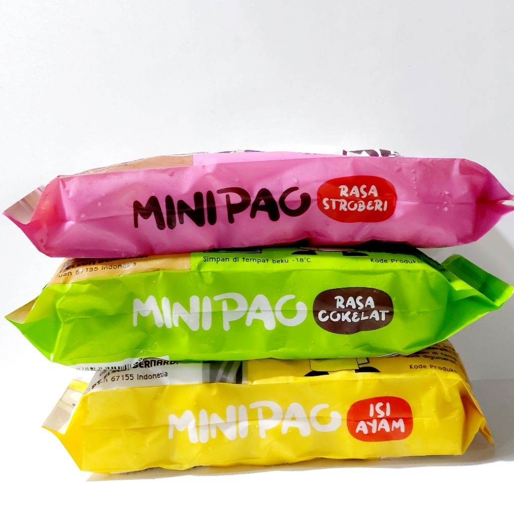 

ANEKA MINIPAO RASA COKLAT & AYAM & STOWBERRY ISI 30 PCS 465 GRAM