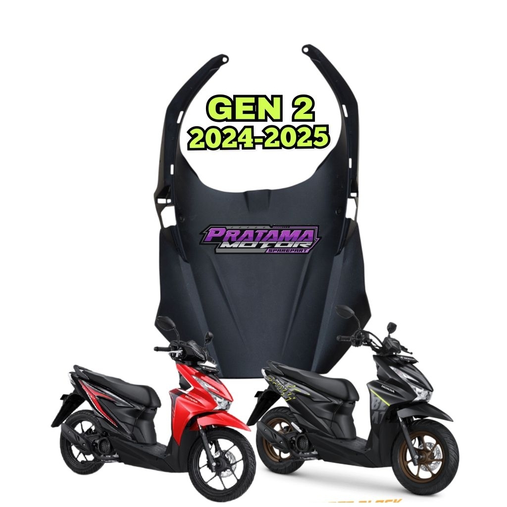 Dasbor Paruh Dek Lumpur Beat Deluxe Gen 2 22024-2025 K1AL