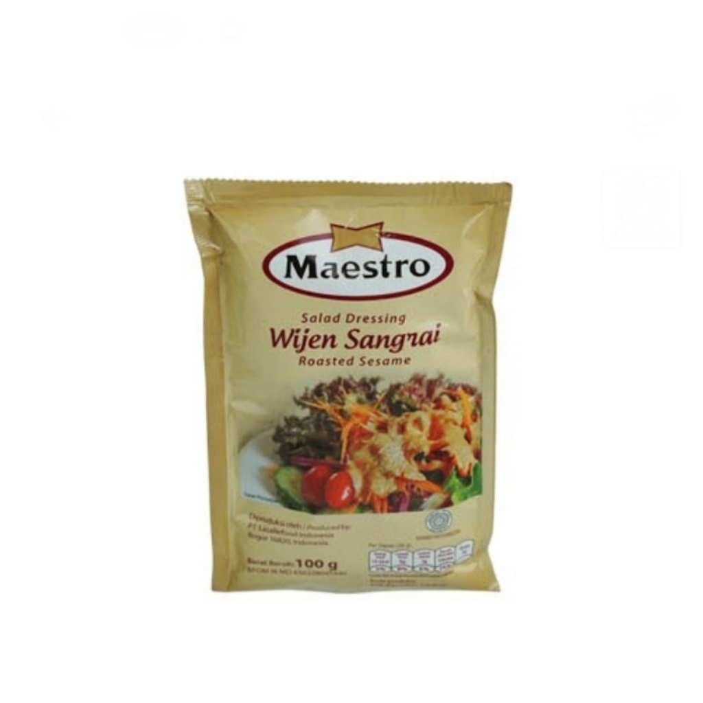 

maestro wijen sangrai 100 gram