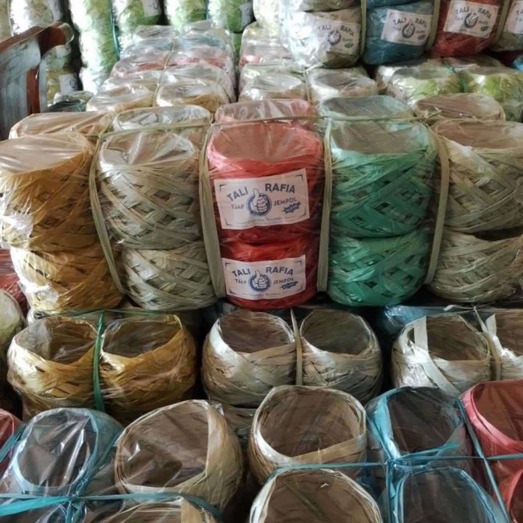 

TALI RAFIA ecer 2500an, 1pack isi 20pcs