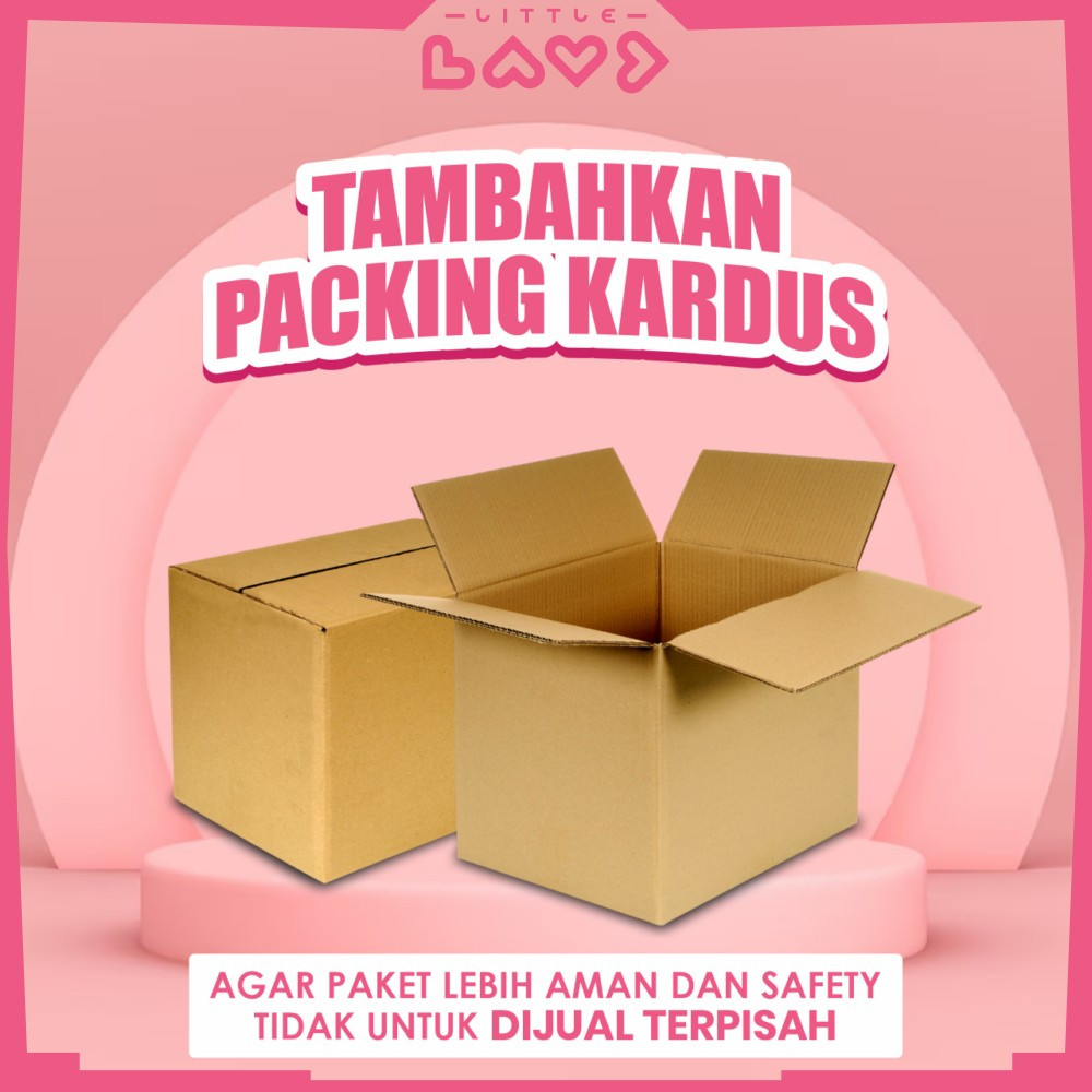 

Kardus Packingan Tambahan Packing Agar Paket Lebih Aman dan Safety Little Lovee