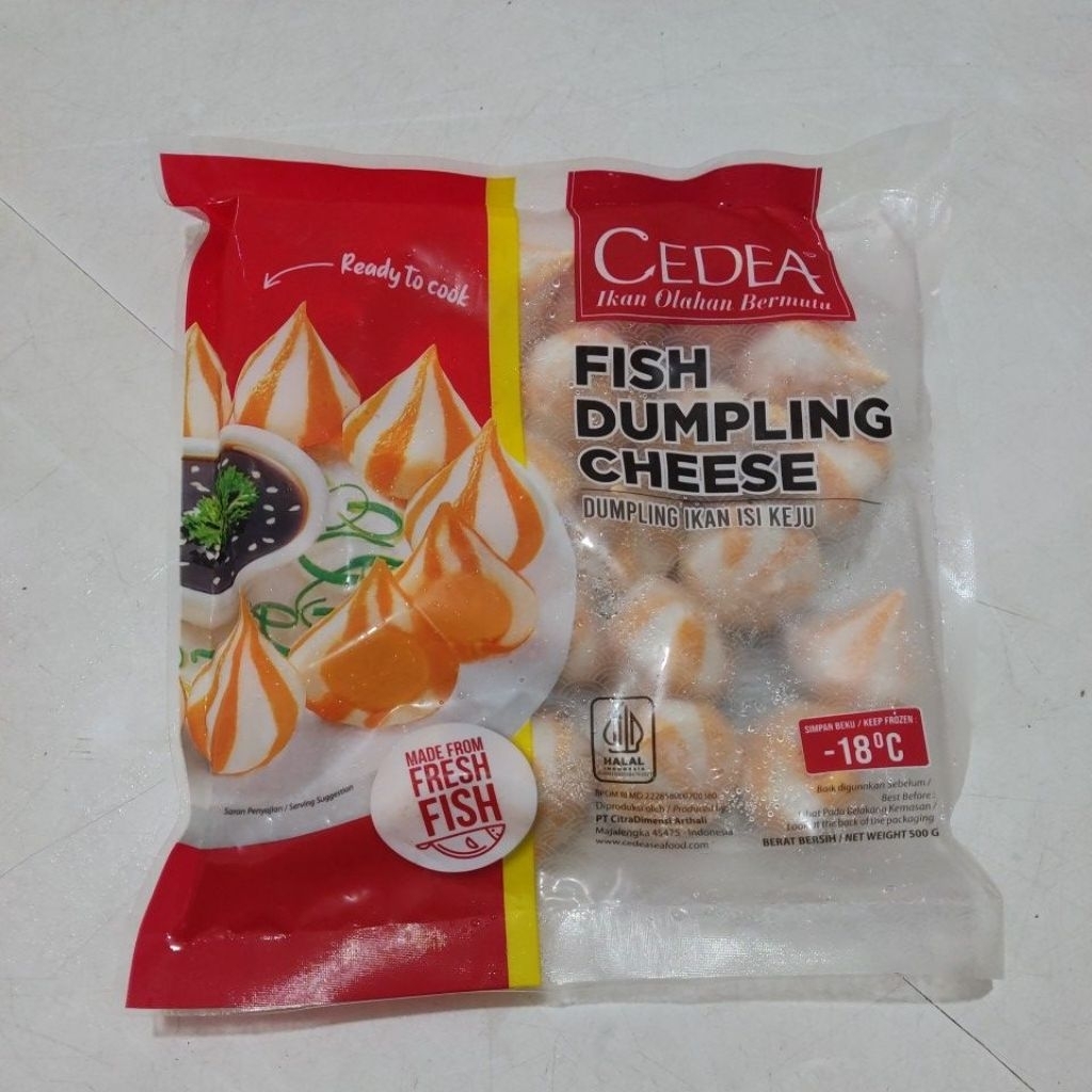 

Cedea Dumpling Ikan Isi Keju 500gr