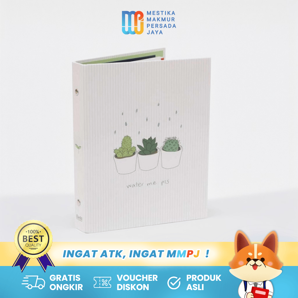 

Bantex Binder B5 26 Ring / Buku Catatan Notebook Kuliah - Water Me 132847