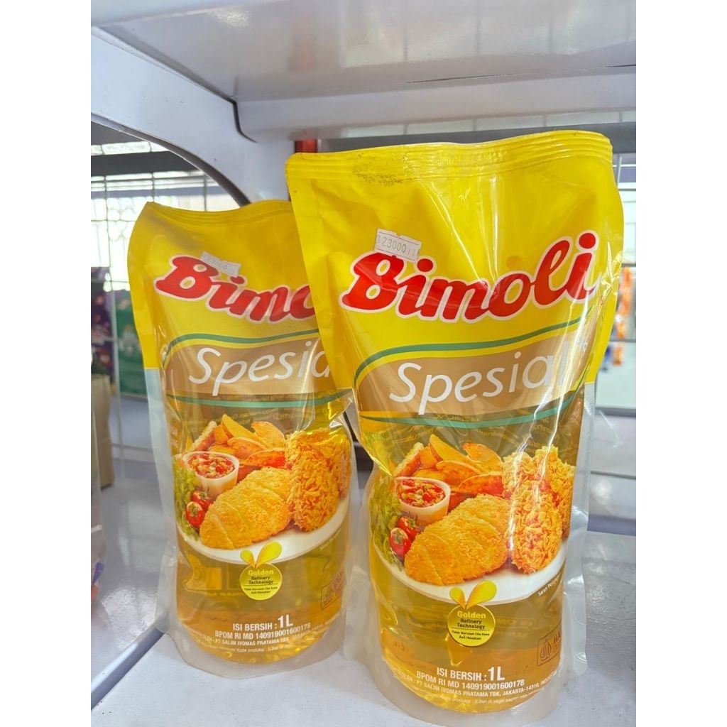 

BIMOLI KEMASAN 1 LITER MINYAK GORENG