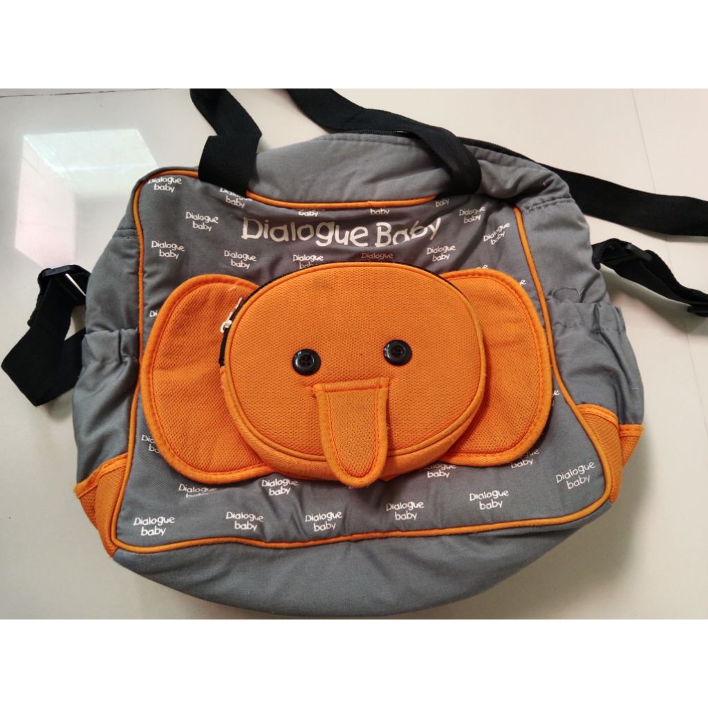 dialogue baby tas gajah besar muat banyak