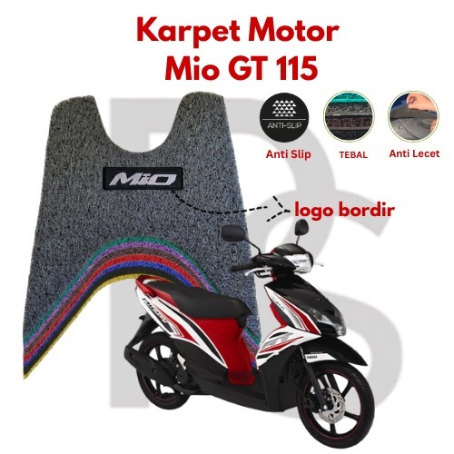 Karpet Motor Mio GT 115, Karpet Mie Mio, Pijakan kaki Mio