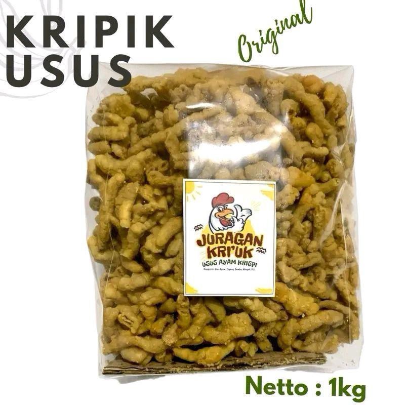 

1 kg kripik usus ayam crispy