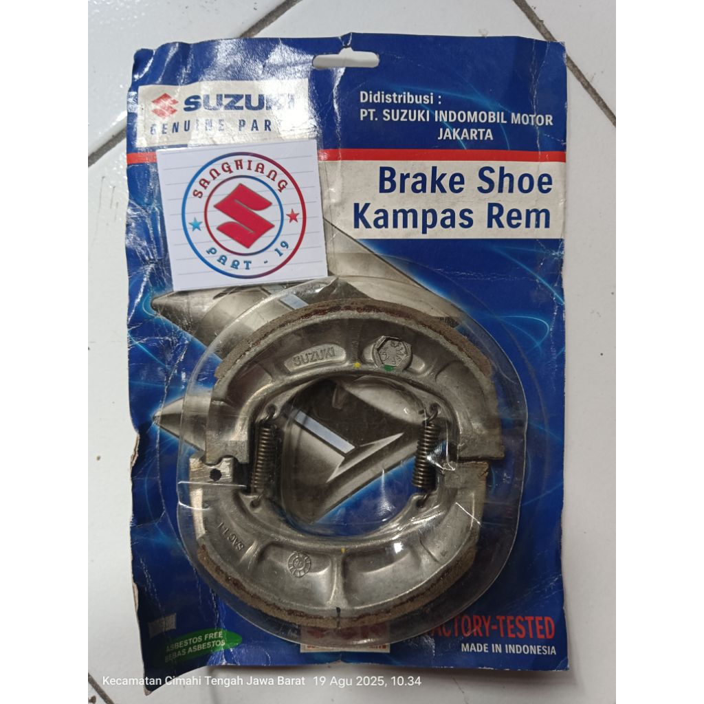 kampas rem belakang smash 110/ shogun 110/ shogun 125