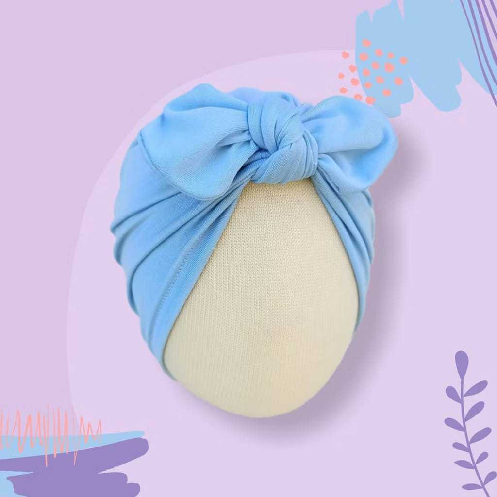 Turban Bayi Pita Kelinci / Turban Lucu Anak Bayi Perempuan 0-3 Tahun