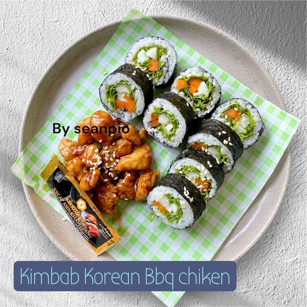 

KIMBAB korean food chiken mentai BBQ