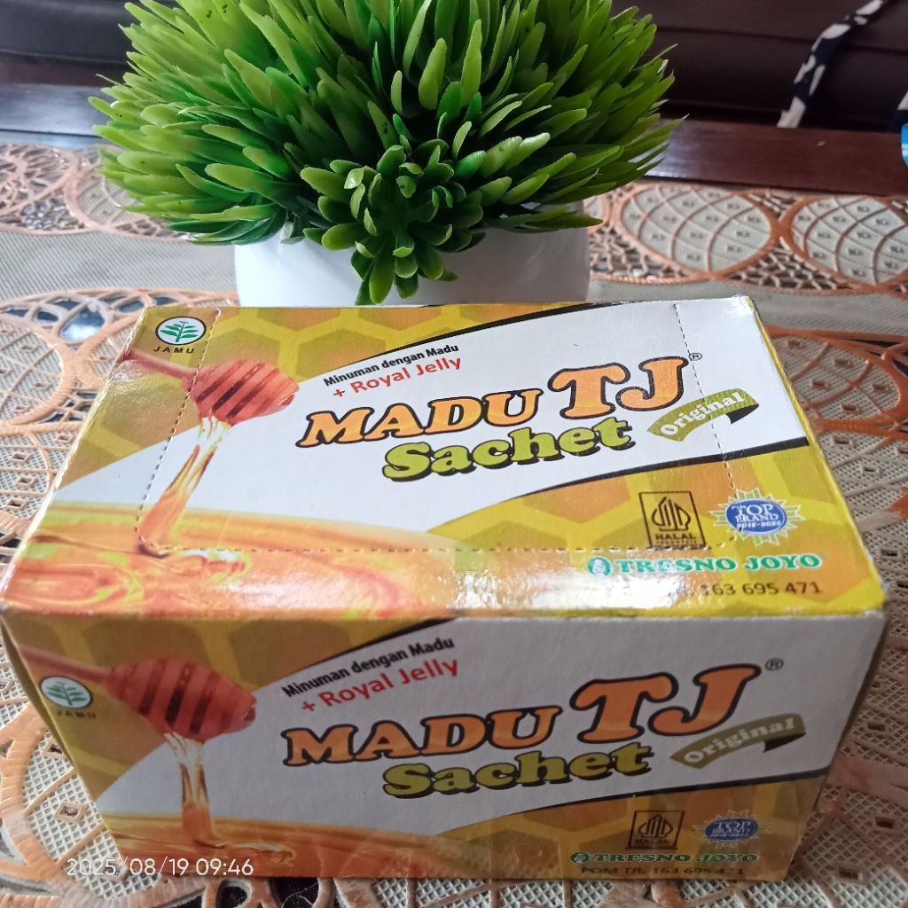 

madu Tj saset 12pcs