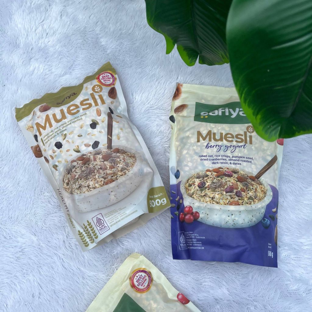

Muesli Sereal Makanan Sehat | Oat | Granola | Kacang-Kacangan, Biji-Bijian Membuat Kenyang Lebih Cepat dan Lebih Lama