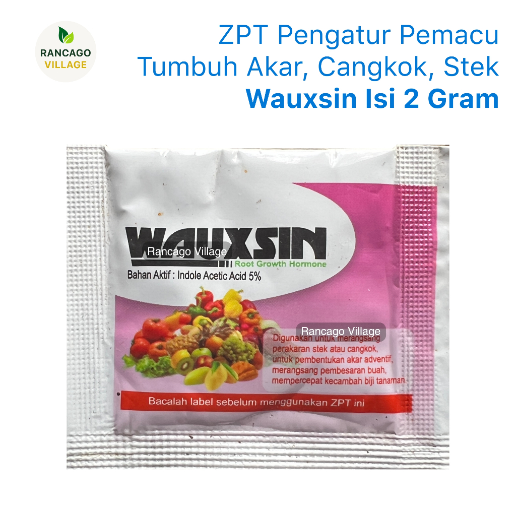 ZPT Wauxsin Pupuk Pemacu dan Penumbuh Akar ZPT Isi 2 Gram